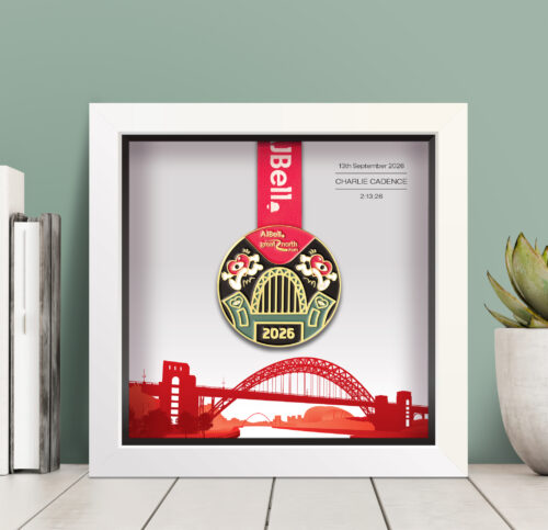 Great North Run Medal frame