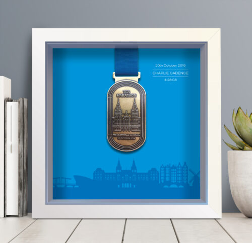 Amsterdam Marathon Medal frame