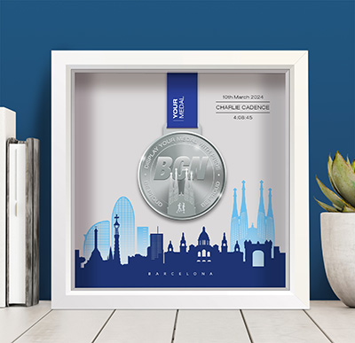 Barcelona Medal Frame