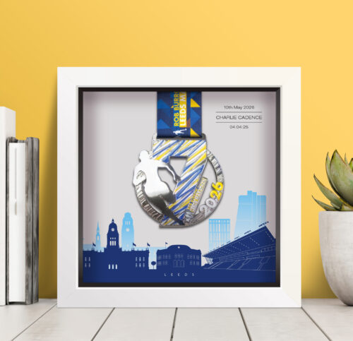 Leeds marathon Medal frame